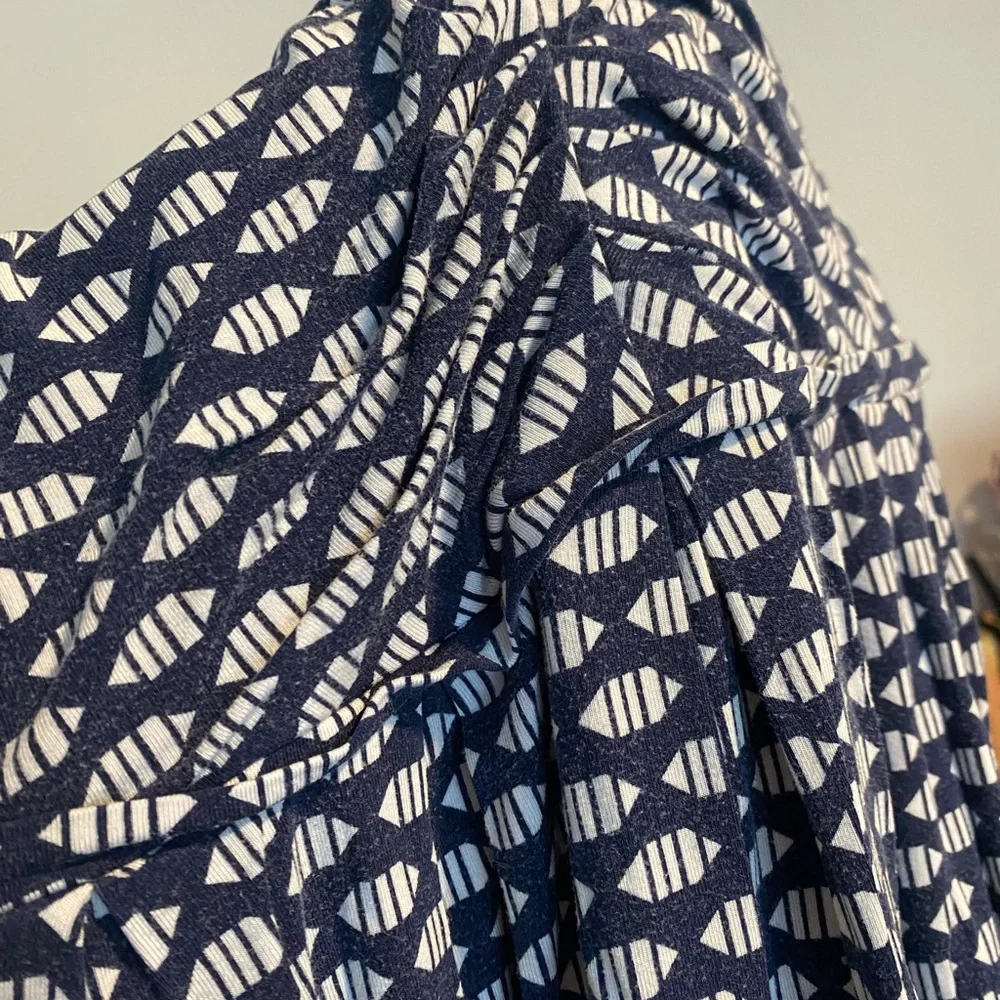 Tart Ruched A-Line Pattern Dress - Picture 13 of 13